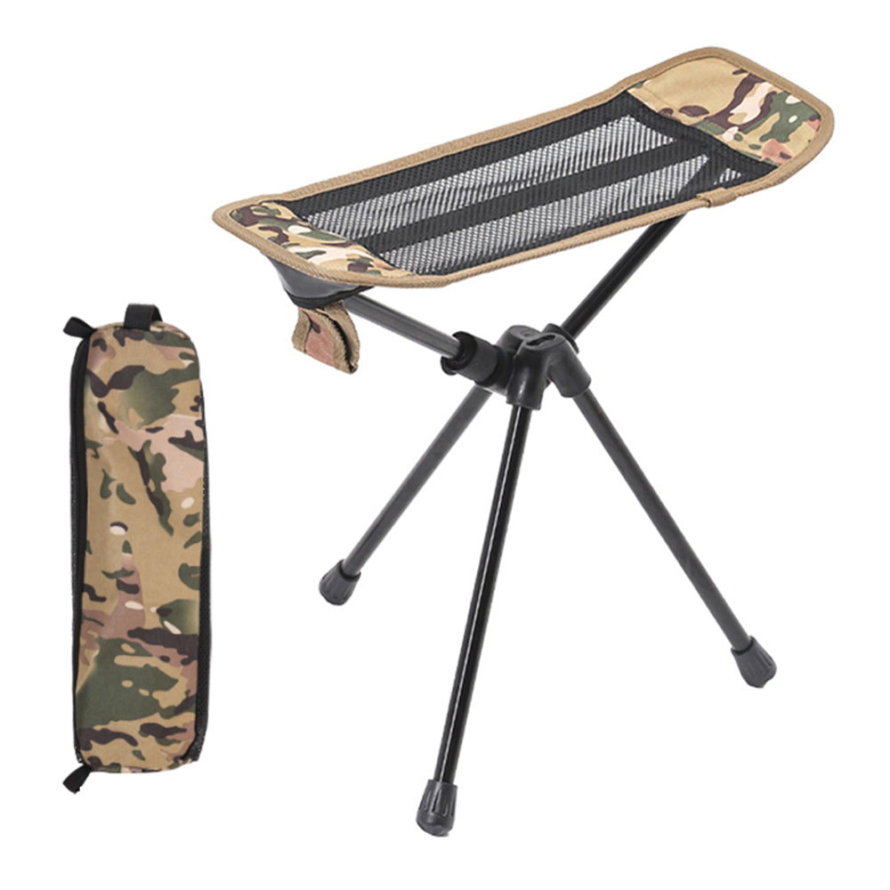 HALIN Portable 600D Oxford Cloth Folding Camping Chair Footrest Leg Rest for Hiking Fishing