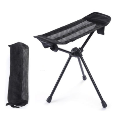 HALIN Portable 600D Oxford Cloth Folding Camping Chair Footrest Leg Rest for Hiking Fishing