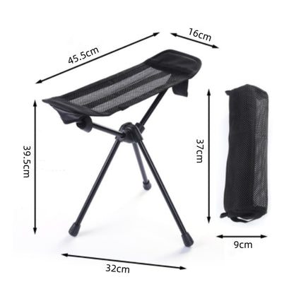 HALIN Portable 600D Oxford Cloth Folding Camping Chair Footrest Leg Rest for Hiking Fishing