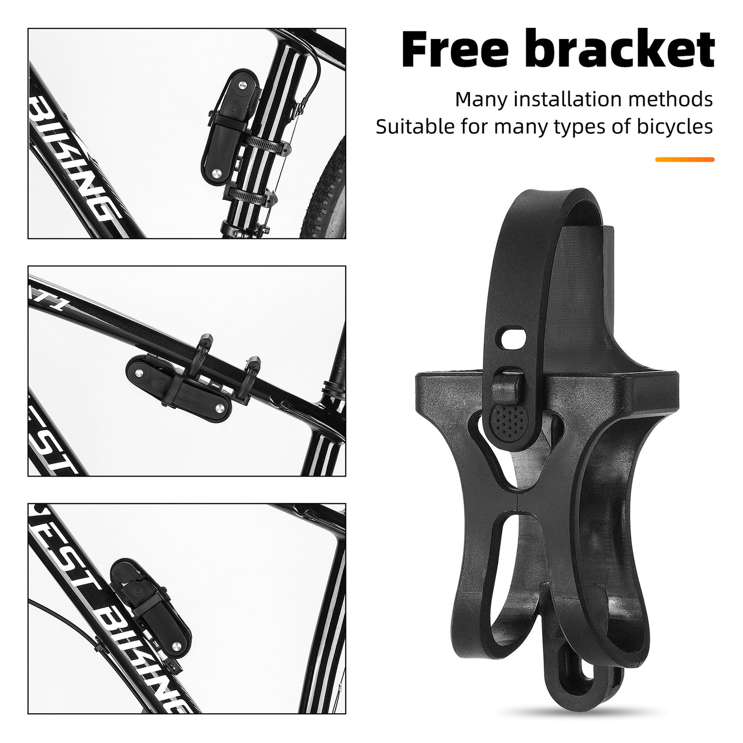 WEST BIKING YP0705090 Mini Portable Bicycle Lock Anti-Theft Mountain Bike Folding Lock