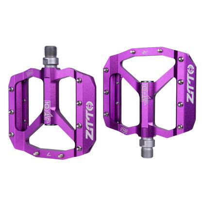 ZTTO JT01 1 Pair MTB Bike Aluminum Alloy 12mm Axle Flat Pedal Bicycle Lightweight Bearing Pedals