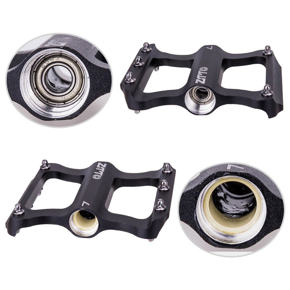 ZTTO JT06 1 Pair MTB Road Bike Pedal Sealed Bearing Bicycle Pedals Ultralight Anti-slip Wide Platform Pedals