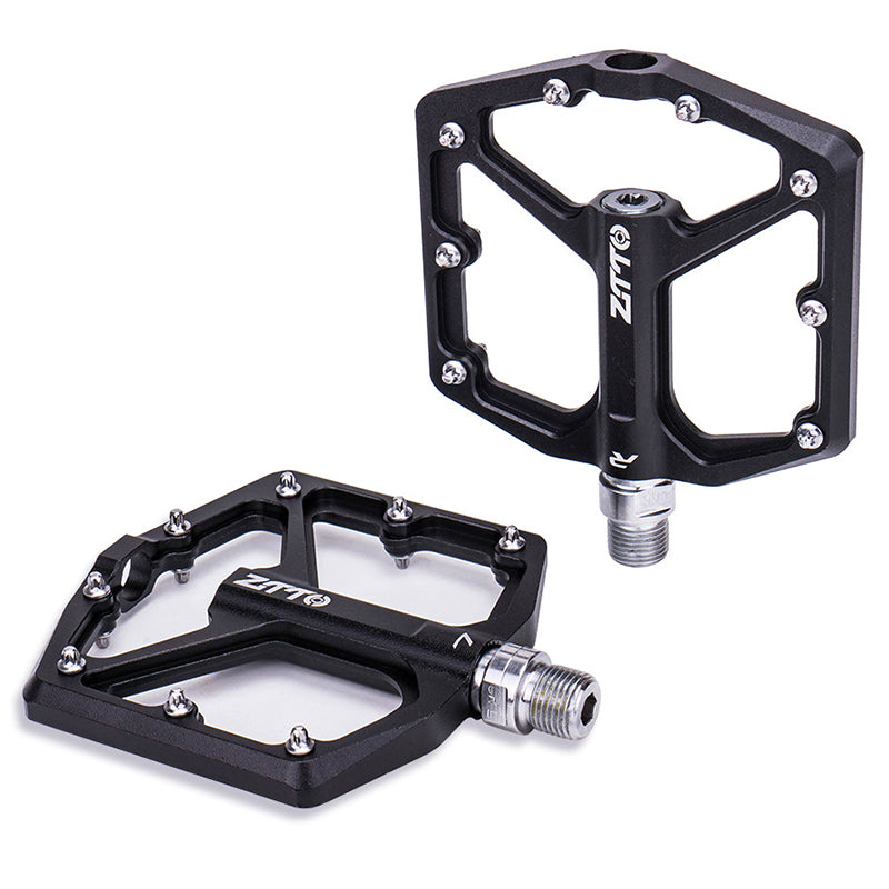 ZTTO JT07 1 Pair Bicycle Flat Pedal Steel Axis 32 Spikes Bike Pedals Cycling Replace Part