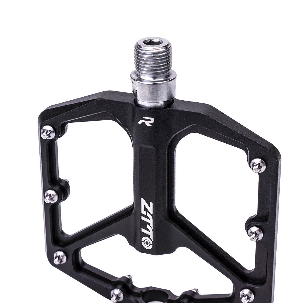 ZTTO JT07 1 Pair Bicycle Flat Pedal Steel Axis 32 Spikes Bike Pedals Cycling Replace Part