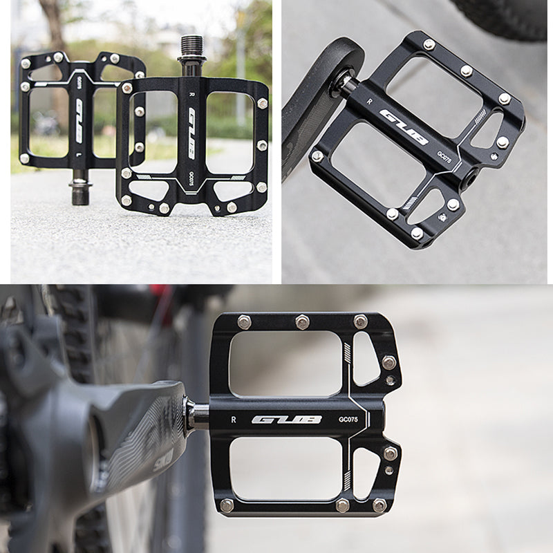 GUB GC075 1 Pair Bicycle Anti-slip Pedals Aluminum Alloy MTB Road Bike Cycling Pedals