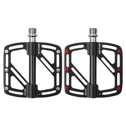 GUB GC080 1 Pair Aluminum Alloy Bike Pedal 3-Bearing Wide Face Pedal Bicycle Pedal MTB Cycling Accessories