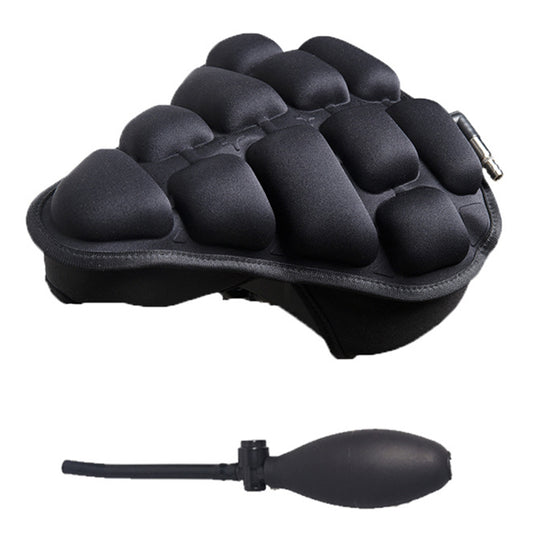 BC-203 Bicycle Folding Cushion Seat Cover with Pump, Inflatable Airbag Bike Seat Cover, Size: M