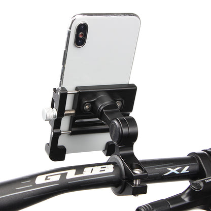 GUB PLUS 18 Aluminum Alloy Mobile Phone Holder Shockproof Bike Phone Mount Electric Bike Motorcycle Phone Bracket