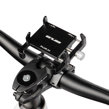 GUB PLUS 21 Aluminum Alloy Bike Phone Holder Rotatable Bicycle Handlebar Mount Cellphone Bracket