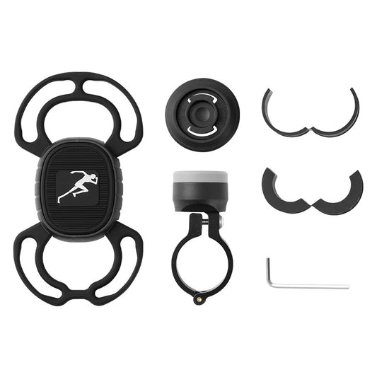 Bicycle Handlebar Phone Holder Silicone Fixing Holder Bike Phone Mount Bracket for Outdoor Riding