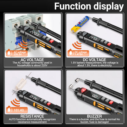 ANENG A3009 Voice Broadcast Multifunction Digital Multimeter Set Portable Handheld Pen Tester