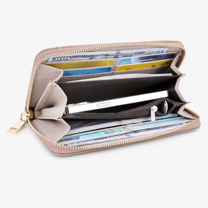 TAILIAN T9612-113 Long Wallet Women's PU Leather Card Storage Holder Coin Carrying Bag for Teen Girls