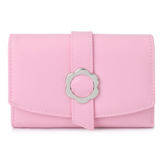 TAILIAN T6224-007 Women's Folding Wallet Coin Carrying Bag PU Leather Card Storage Holder for Teen Girls