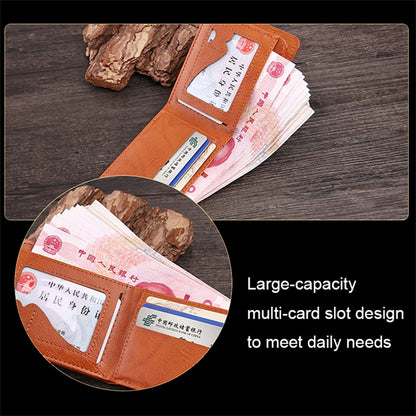 Creative Men's Wallet Purse PU Leather 100 Dollar Bill Money Bifold Card Holder