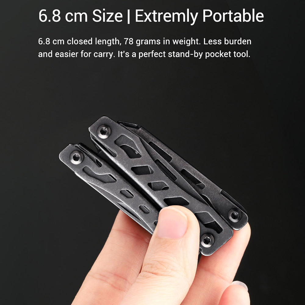 NEXTOOL Mini Multi-Function Portable Pliers Bottle / Can Opener Lightweight Knife Screwdriver Tools