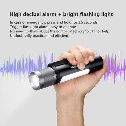 XIAOMIYOUPIN NEXTOOL 12-in-1 Outdoor Speaker Portable LED Music Multifunction Flashlight Power Bank