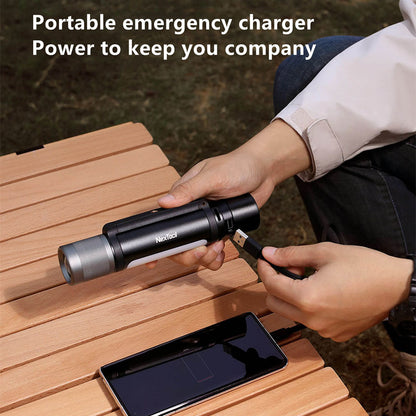 XIAOMIYOUPIN NEXTOOL 12-in-1 Outdoor Speaker Portable LED Music Multifunction Flashlight Power Bank