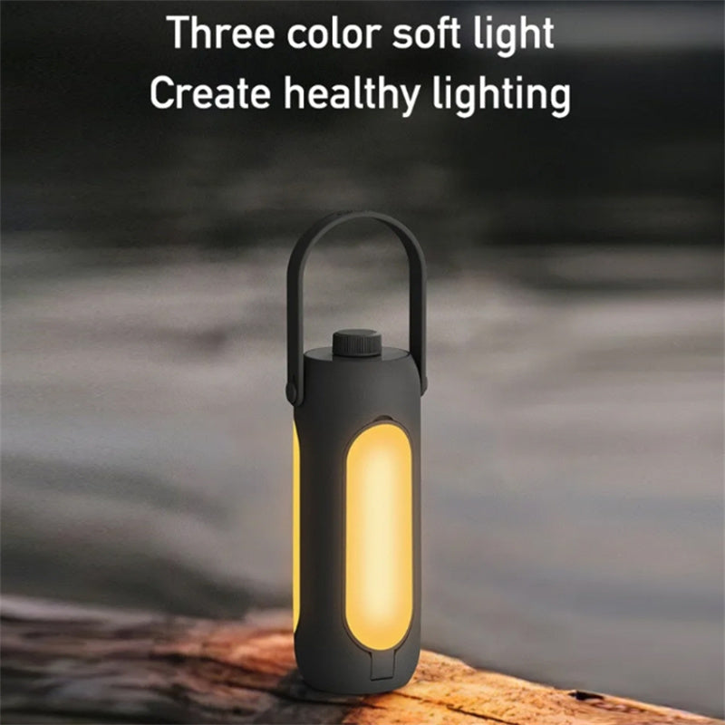 Portable Outdoor Camping Lantern Emergency Light Hanging Tent Light Powerful Flashlight