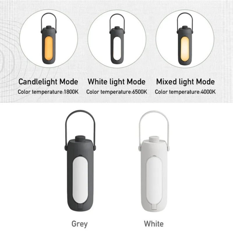 Portable Outdoor Camping Lantern Emergency Light Hanging Tent Light Powerful Flashlight