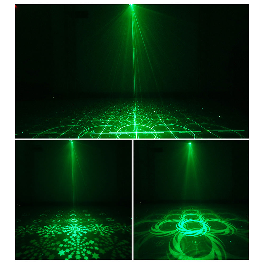 T20 DJ Party Lights Stage Light Northern Lights Effect Laser Light Disco Strobe Lighting with Remote Control