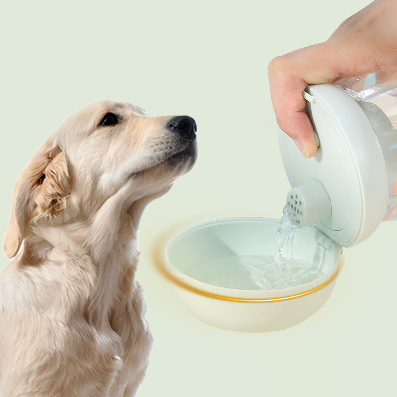 300ml Dog Cat Go Out Kettle Drinker Portable Water Cup Water Feeder (BPA Free, No FDA Certificate)