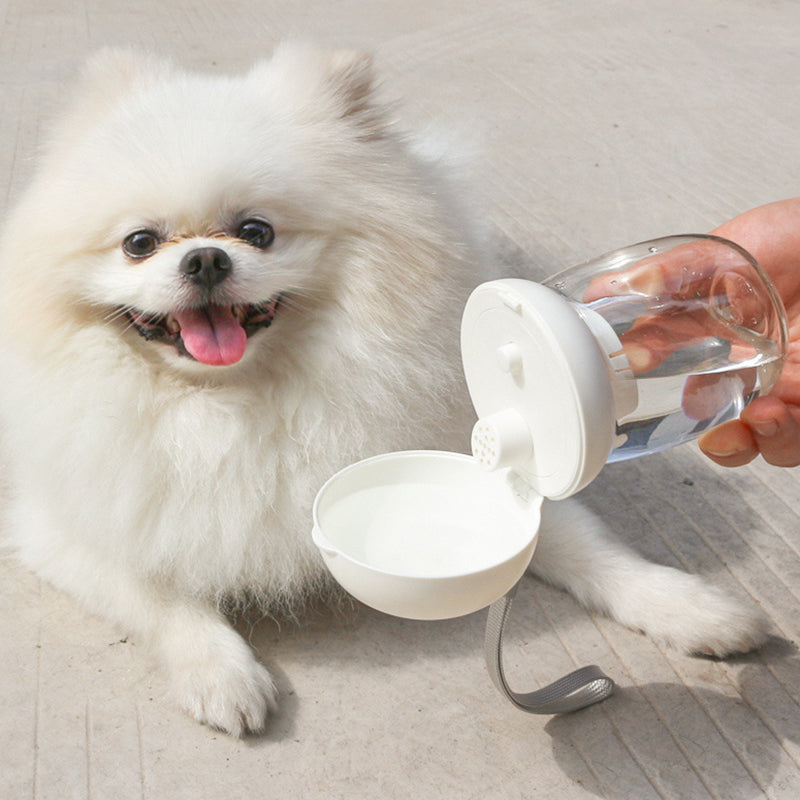 300ml Dog Cat Go Out Kettle Drinker Portable Water Cup Water Feeder (BPA Free, No FDA Certificate)