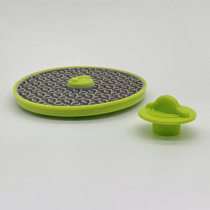 Dog Cat Food Licking Mat PP+TPR Pet Anti Choking Slow Feeder Food Pad (No FDA Certification, BPA Free)