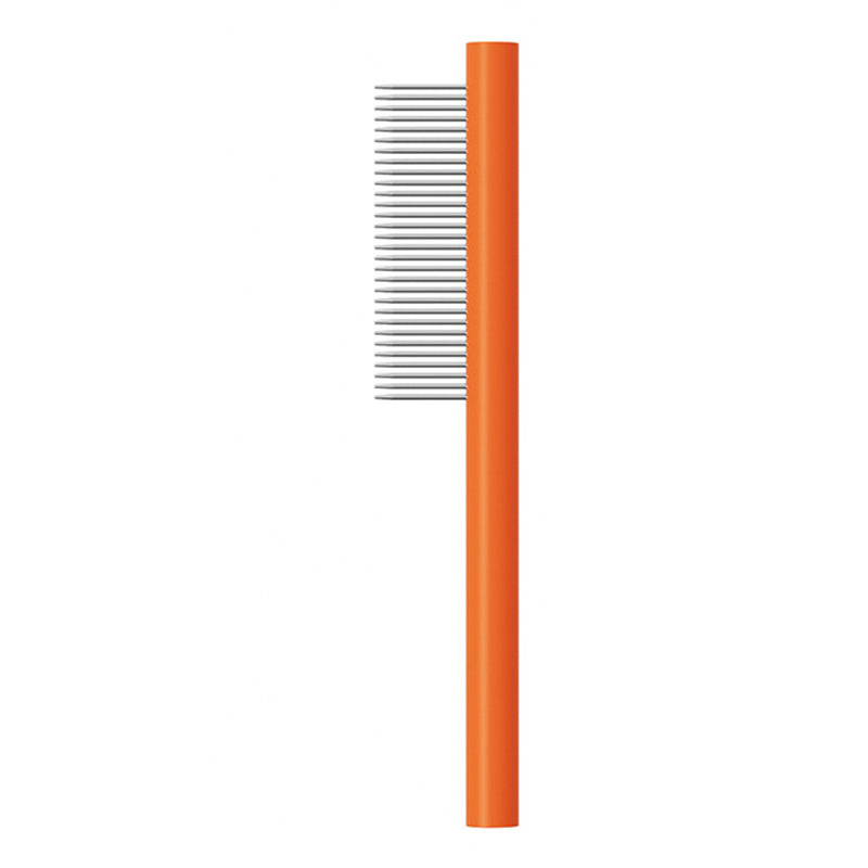 AIWO Pet Comb Stainless Steel Coarse Teeth Cat Dog Grooming Comb Tool for Removing Matted Fur, Knots and Tangles