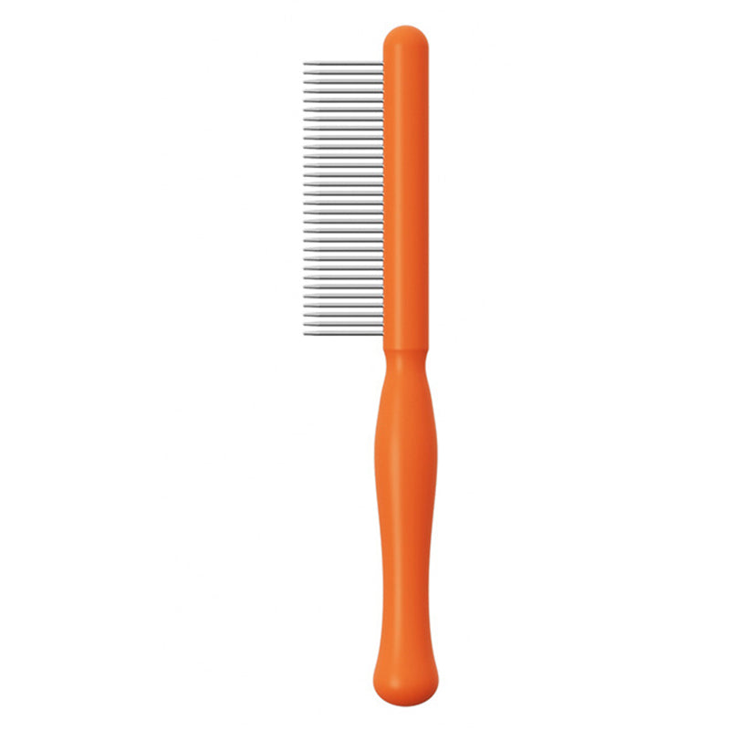 AIWO Pet Comb Stainless Steel Coarse Teeth Cat Dog Grooming Comb Tool for Removing Matted Fur, Knots and Tangles