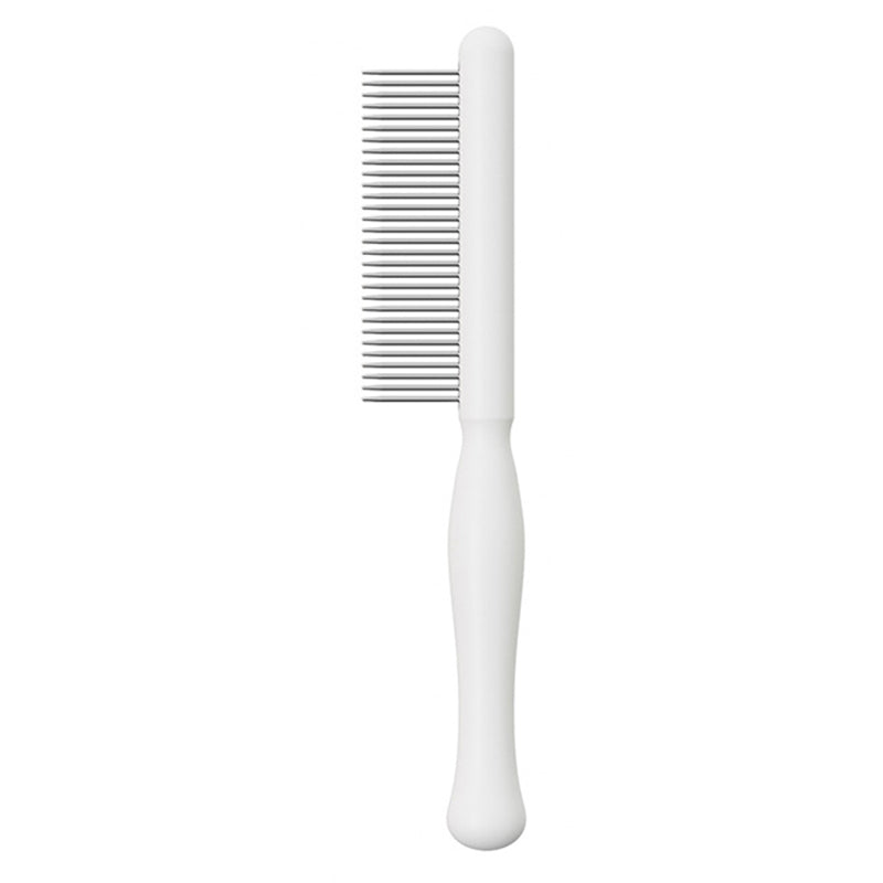 AIWO Pet Comb Stainless Steel Coarse Teeth Cat Dog Grooming Comb Tool for Removing Matted Fur, Knots and Tangles