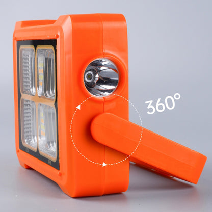 Outdoor Solar Camping Light Portable Emergency Work Repairing Lamp Flashlight