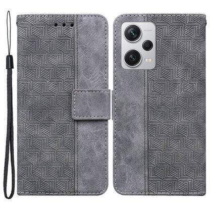 Anti-drop Phone Case for Xiaomi Redmi Note 12 Pro+ 5G Imprinted Wallet Flip Leather Cover