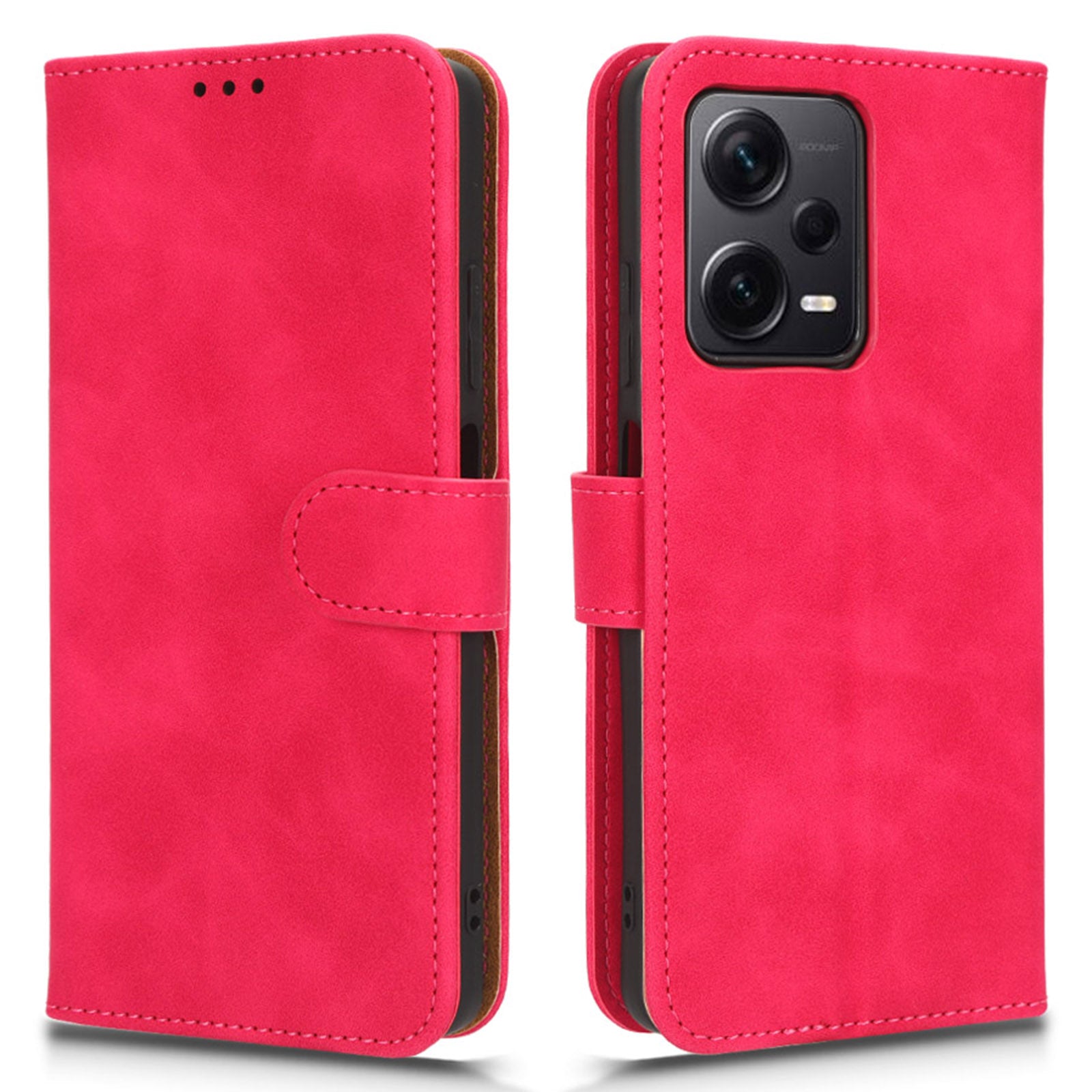 For Xiaomi Redmi Note 12 Pro+ 5G Phone Wallet Case PU Leather Phone Stand Cover