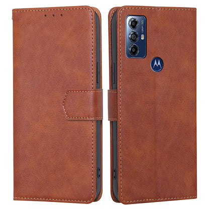 For Motorola Moto G Play (2023) 4G RFID Blocking Phone Case Wallet PU Leather Stand Magnetic Flip Cover