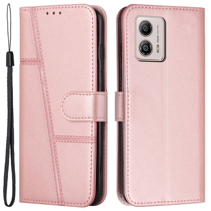 For Motorola Moto G53 5G / G13 4G / G23 4G Wallet Stand Phone Case PU Leather Cell Phone Cover