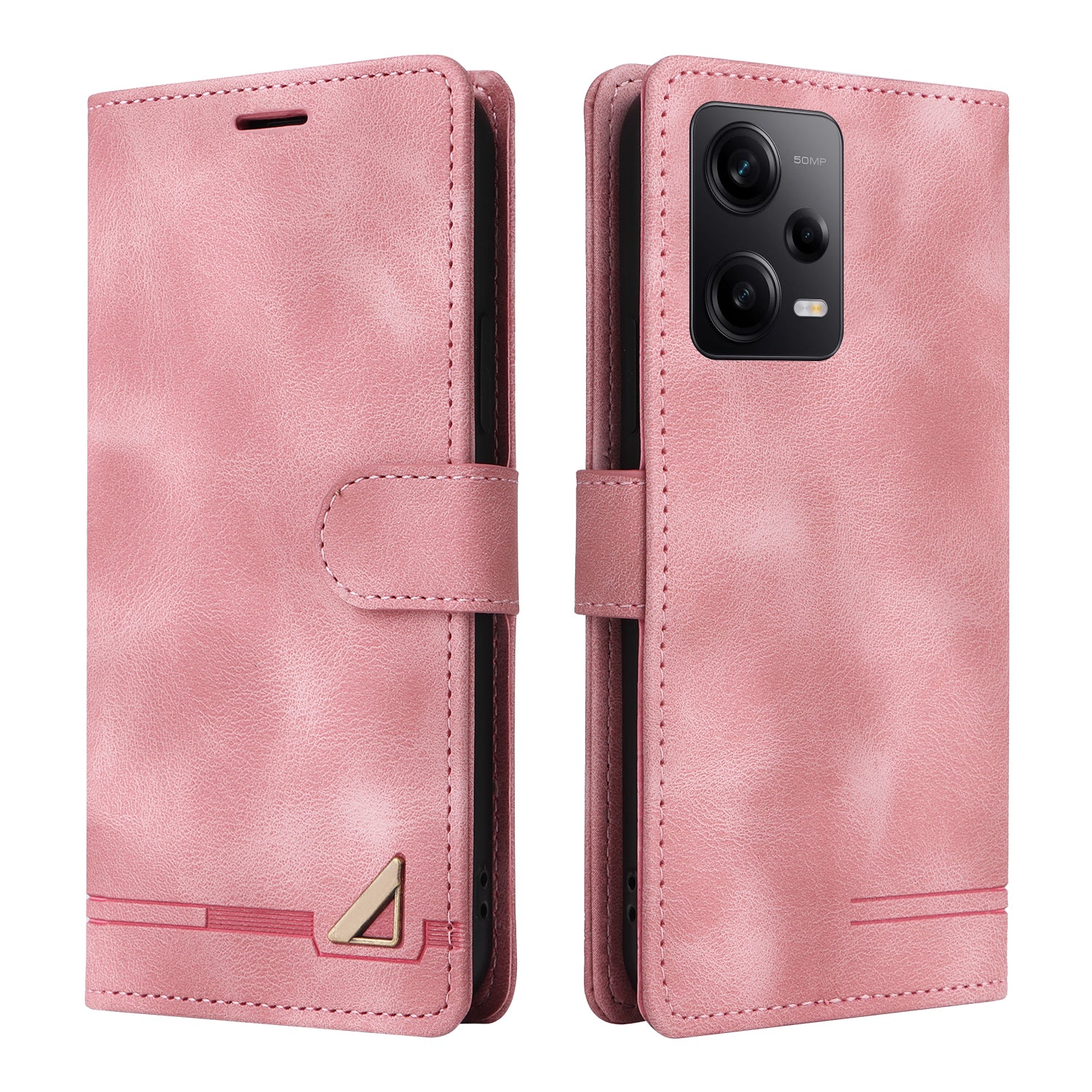 For Xiaomi Redmi Note 12 Pro 5G / Note 12 Pro Speed 5G / Poco X5 Pro 5G Leather Wallet Stand Phone Case Skin-touch Cover