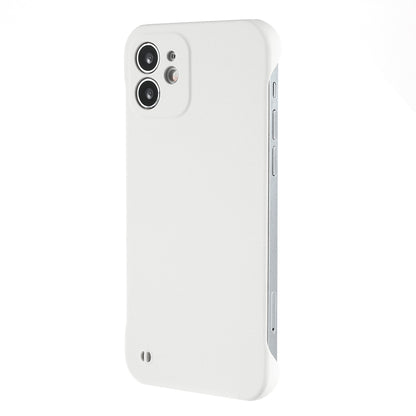 For iPhone 12 mini 5.4 inch Frameless Half Cover Protective Skin-touch Hard PC Mobail Phone Case