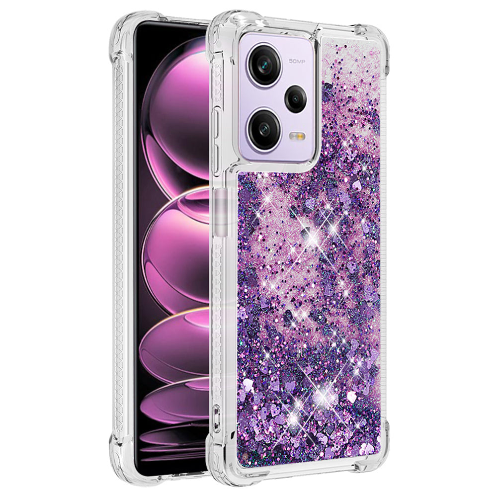 For Xiaomi Redmi Note 12 Pro 5G / Note 12 Pro Speed 5G / Poco X5 Pro 5G YB Quicksand Series-1 Cell Phone Case Anti-drop TPU Phone Cover