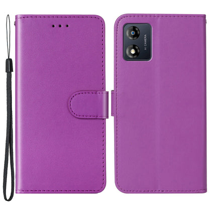 B40 For Motorola Moto E13 4G Wallet Smartphone Case Stand Phone Cover PU Leather+TPU Phone Shell