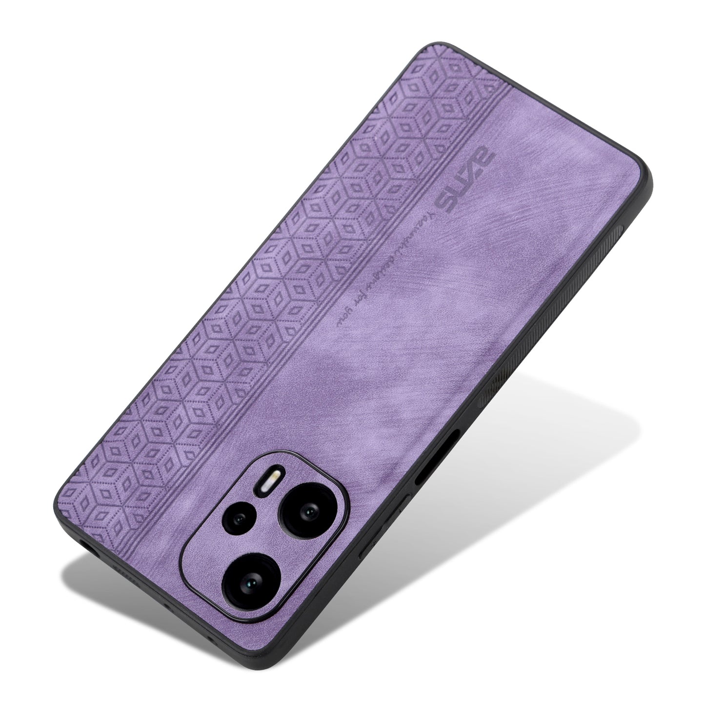 AZNS Phone Case for Xiaomi Redmi Note 12 Turbo / Poco F5 5G , PU Leather+TPU Imprinted Phone Cover