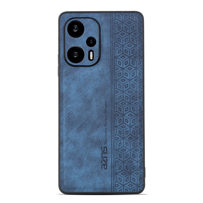 AZNS Phone Case for Xiaomi Redmi Note 12 Turbo / Poco F5 5G , PU Leather+TPU Imprinted Phone Cover