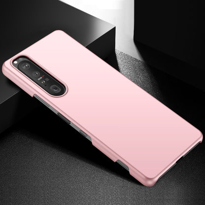 For Sony Xperia 1 III 5G Solid Color Shockproof Phone Case Hard PC Back Cover