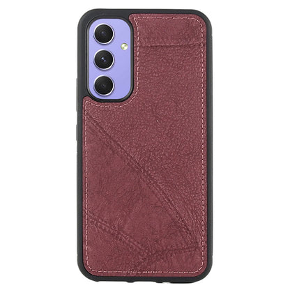 MEGSHI 004 Series For Samsung Galaxy A14 4G / 5G Zipper Wallet Case Detachable PU Leather Stand Phone Cover