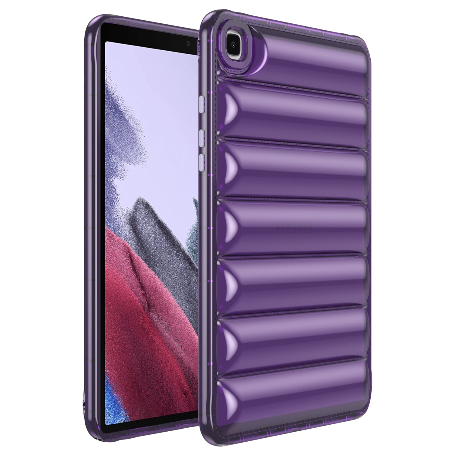 For Samsung Galaxy Tab A 8.0 (2019) SM-T290 (Wi-Fi) / SM-T295 (LTE) Tablet Case Soft TPU Down Jacket Design Protective Cover