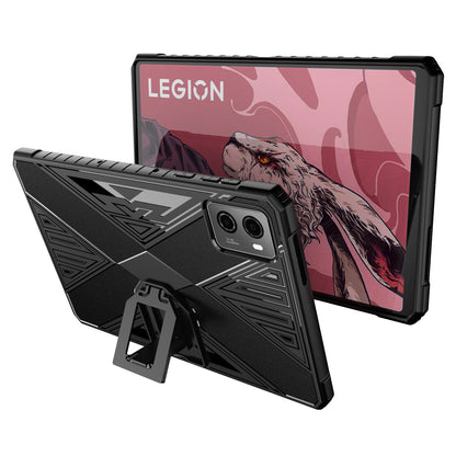 PC+TPU Hybrid Tablet Case for Lenovo Legion Y700 (2023) Foldable Kickstand Drop-proof Tablet Cover