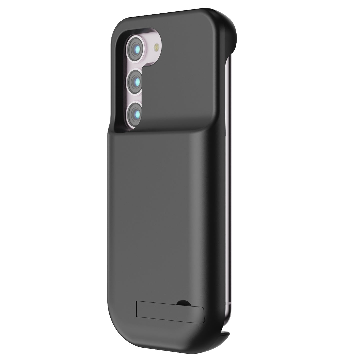 T37 5000mAh Power Bank Battery Case for Samsung Galaxy S23 Portable Phone Charger Case with Kickstand