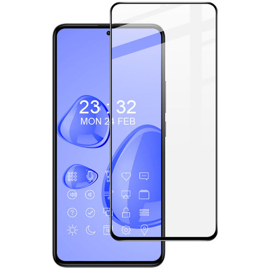 IMAK Pro+ Series for Xiaomi Redmi K60E 5G / Poco F5 Pro 5G / Redmi K60 Pro 5G / K60 5G Anti-scratch HD Clear Tempered Glass Full Screen Protector Dustproof Phone Screen Film