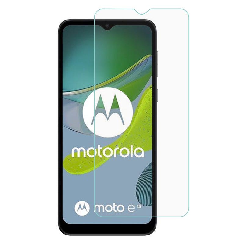 HD Clarity Film for Motorola Moto E13 4G Anti-explosion Tempered Glass Screen Protector 0.3mm Arc Edge Film