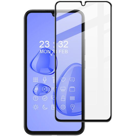 IMAK Pro+ Series for Samsung Galaxy A34 5G Full Covering Screen Protector Sensitive Touch Ultra Clear Tempered Glass Film