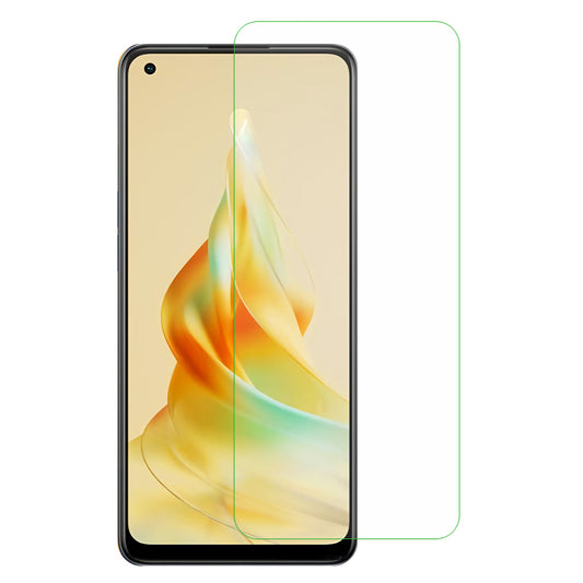 0.3mm Screen Protector for Oppo Reno8 T 4G, Arc Edge Anti-explosion HD Tempered Glass Protective Film